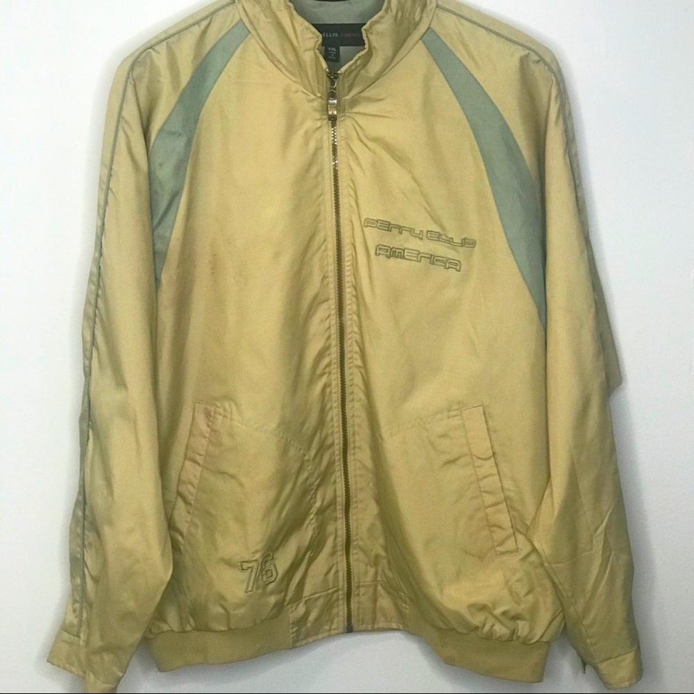 NWOT VINTAGE PERRY ELLIS JACKET STREETWEAR XXL